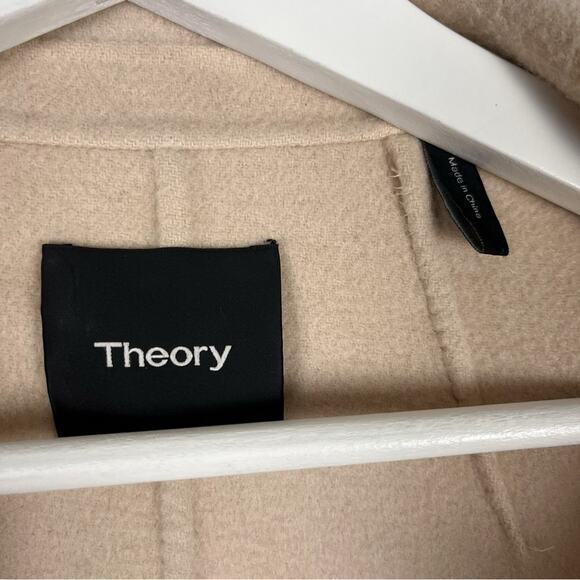Theory Clairene Jacket in Double-Face Wool-Cashmere - Picture 8 of 15